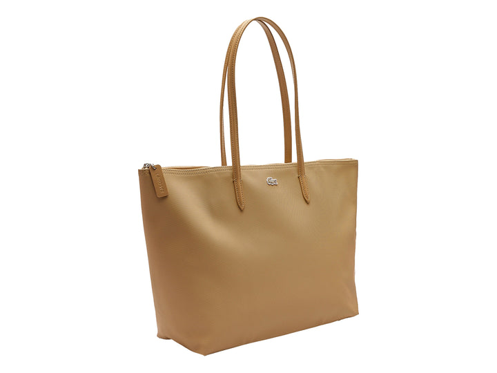 Bolso de Hombro Lacoste Beige para Mujer
