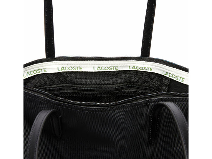 Bolso de Hombro Lacoste Negro para Mujer