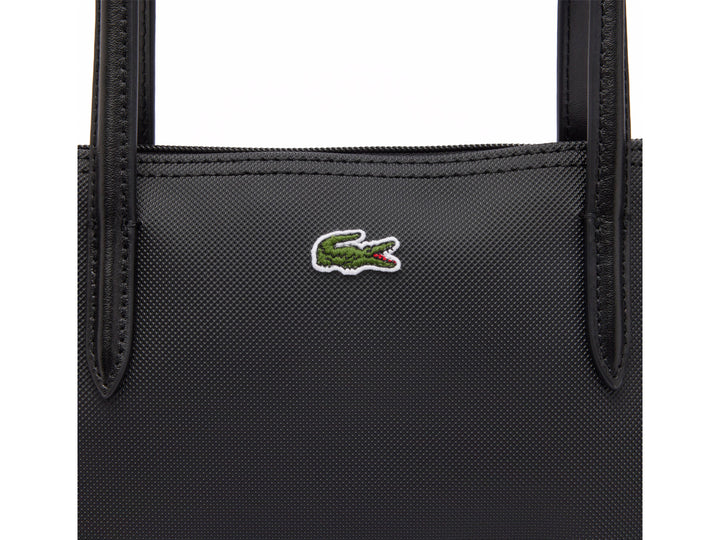 Bolso de Hombro Lacoste Negro para Mujer