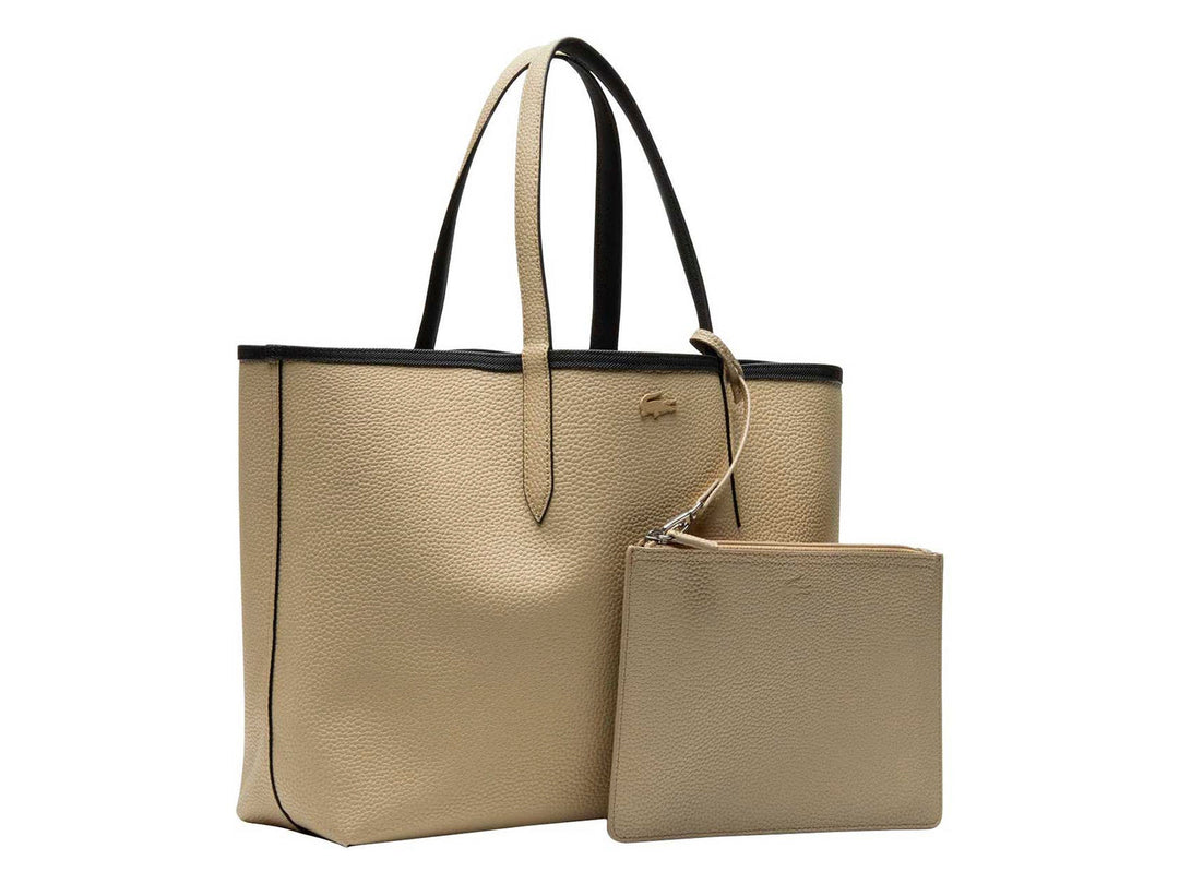 Bolso de Hombro Lacoste Negro para Mujer