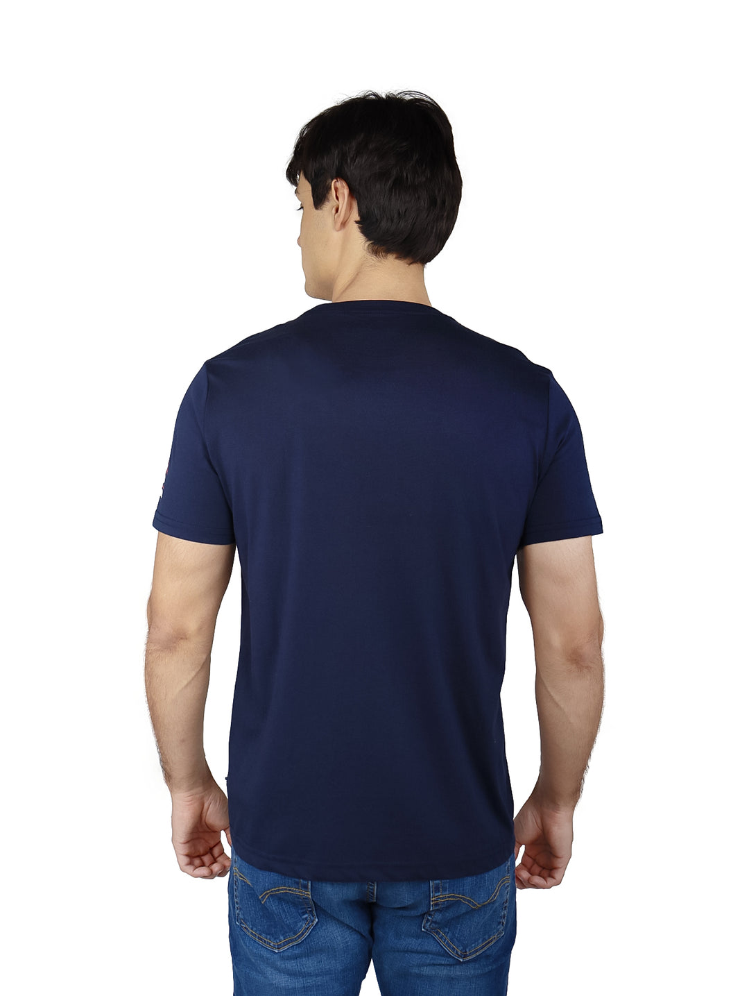 Playera Nautica Navy de Manga Corta para Hombre