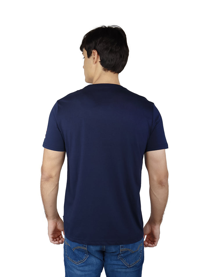 Playera Nautica Navy de Manga Corta para Hombre