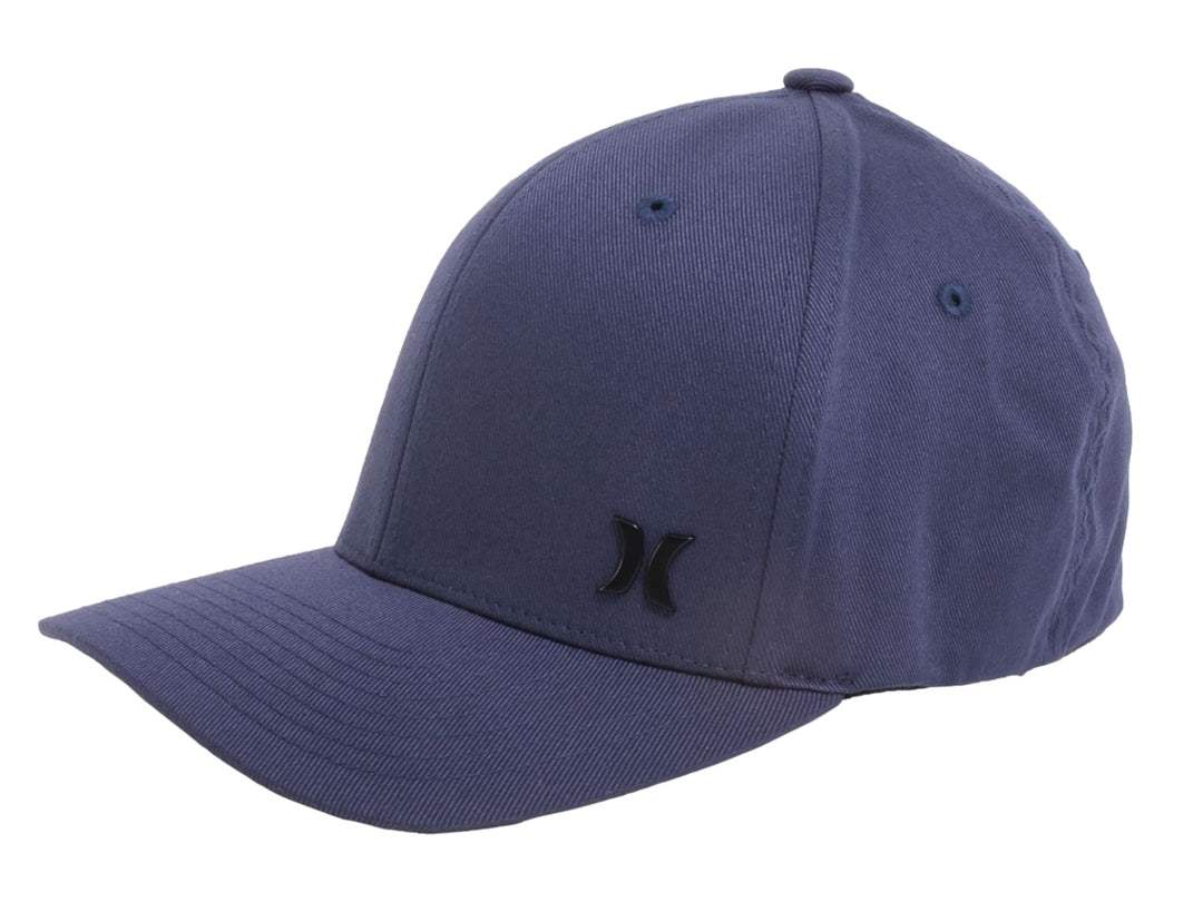 Gorra de béisbol Hurley en color azul marino con logotipo frontal discreto y visera curva.