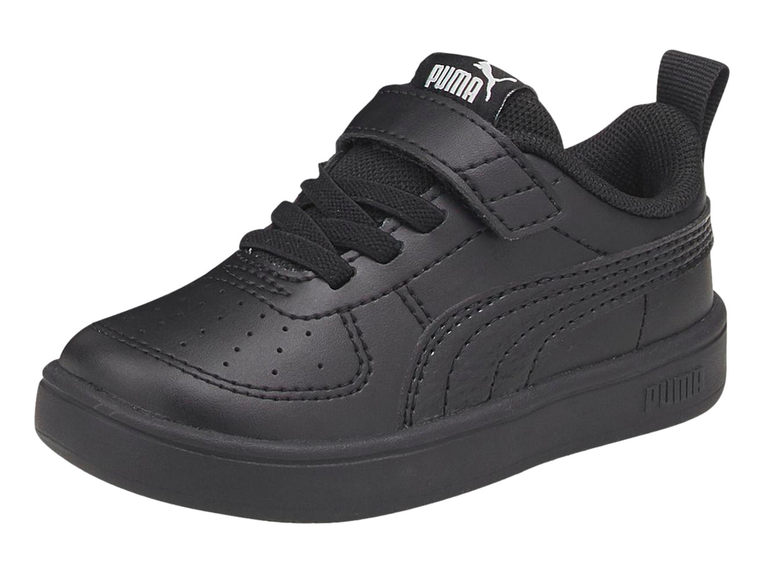 Tenis PUMA Rickie AC INF en color negro para Bebé.