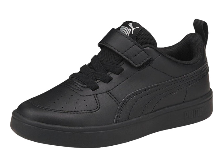 Tenis PUMA Rickie AC Negro y Gris para Niño