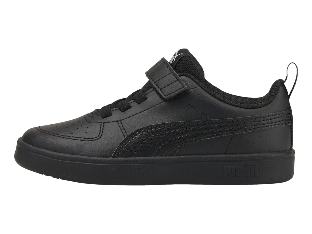 Tenis PUMA Rickie AC Negro y Gris para Niño