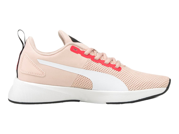 Tenis PUMA Flyer Runner Blanco y Rosa para Niña