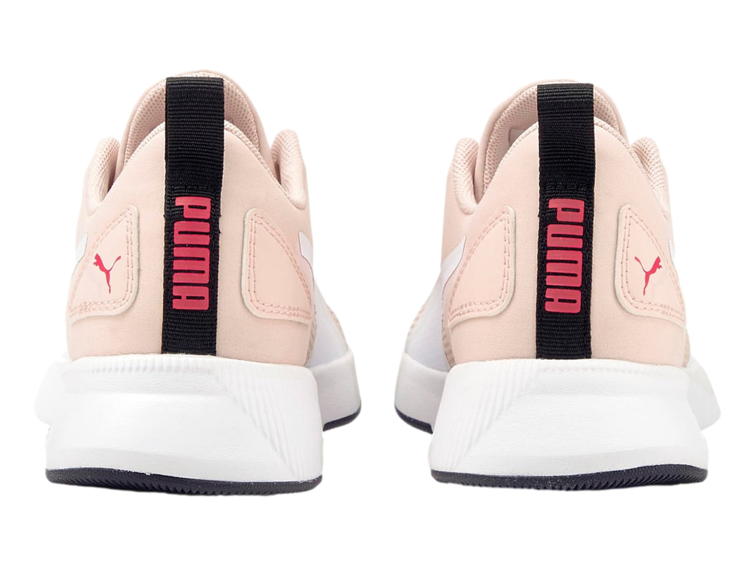 Tenis PUMA Flyer Runner Blanco y Rosa para Niña