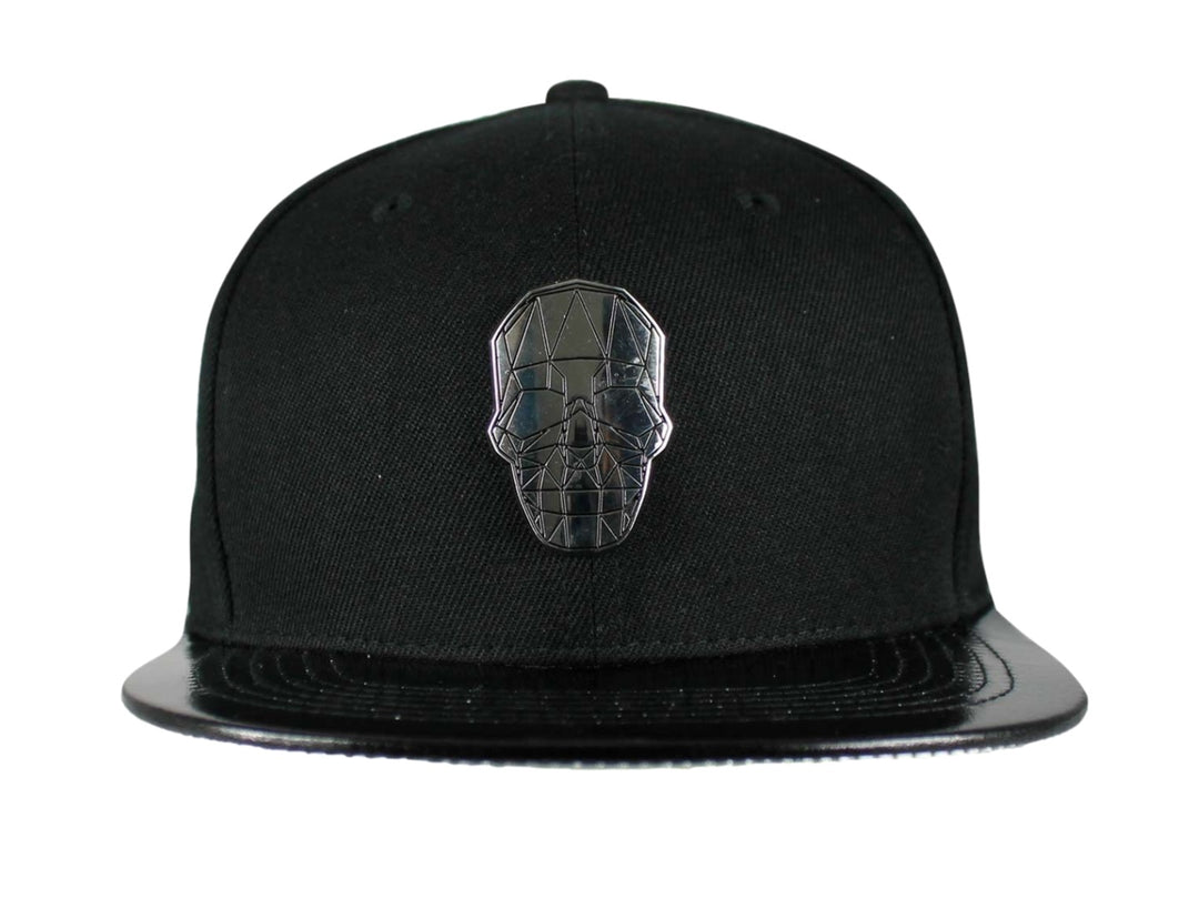Gorra Malandro Silver Snapback Negro y Plata para Hombre