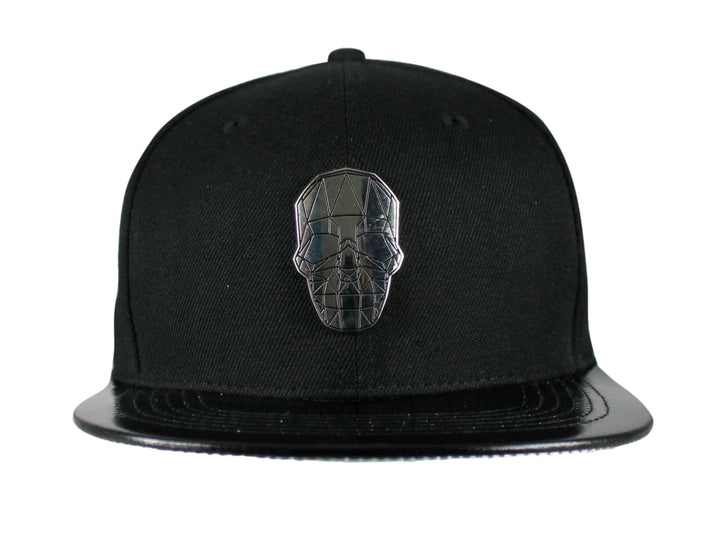 Gorra Malandro Silver Snapback Negro y Plata para Hombre