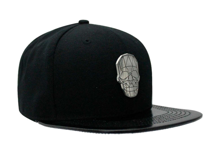 Gorra Malandro Silver Snapback Negro y Plata para Hombre