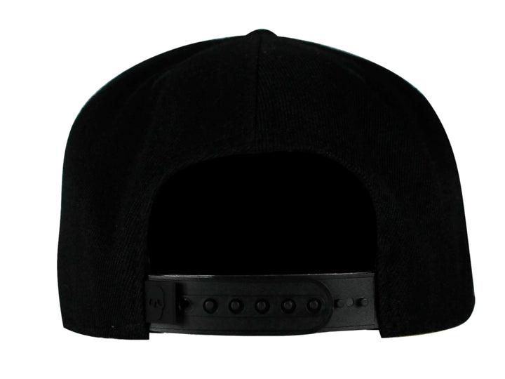 Gorra Malandro Silver Snapback Negro y Plata para Hombre