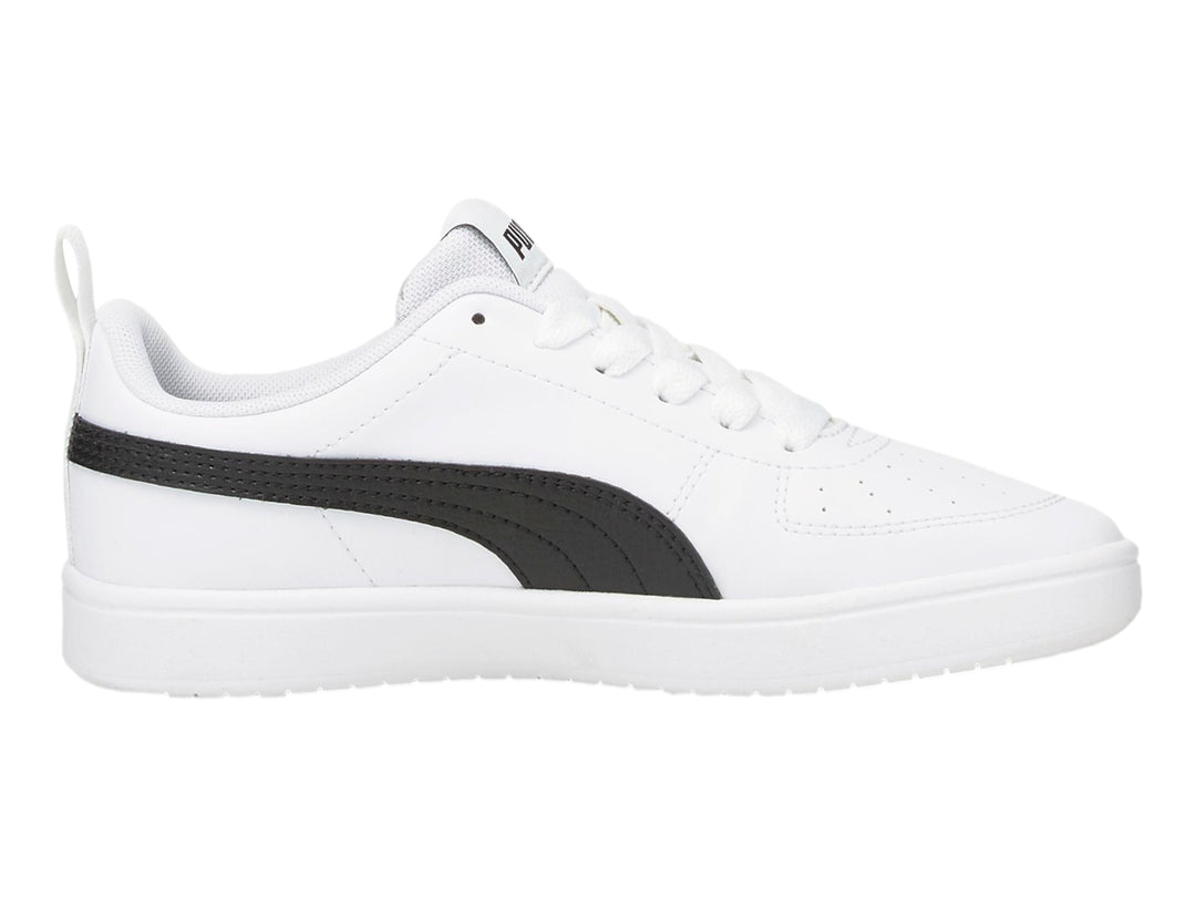 Tenis PUMA Rickie JR Blanco y Negro para Niño