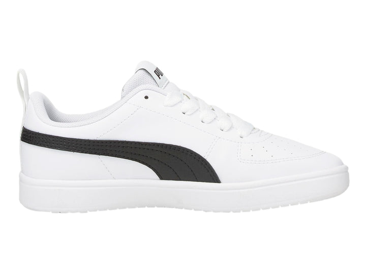 Tenis PUMA Rickie JR Blanco y Negro para Niño