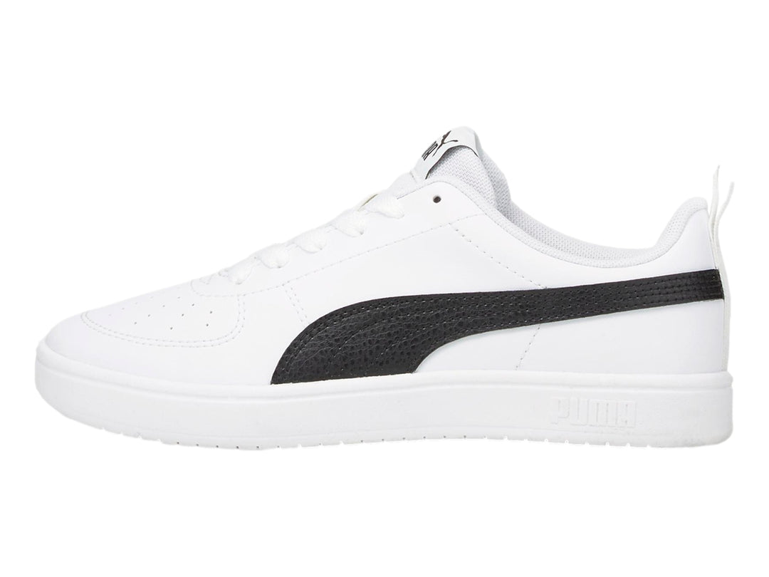 Tenis PUMA Rickie JR Blanco y Negro para Niño