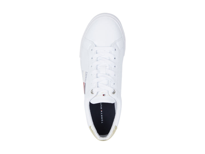 Tenis Tommy Hilfiger Side Flag Blanco para Mujer