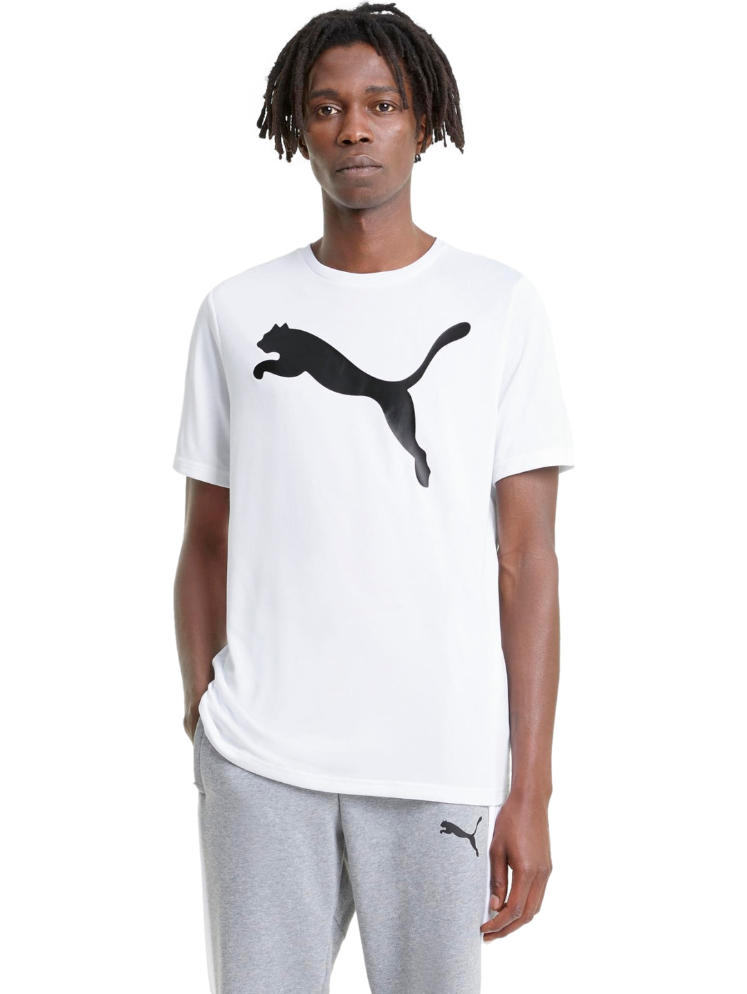 Playera PUMA Active Big Logo Blanco para Hombre