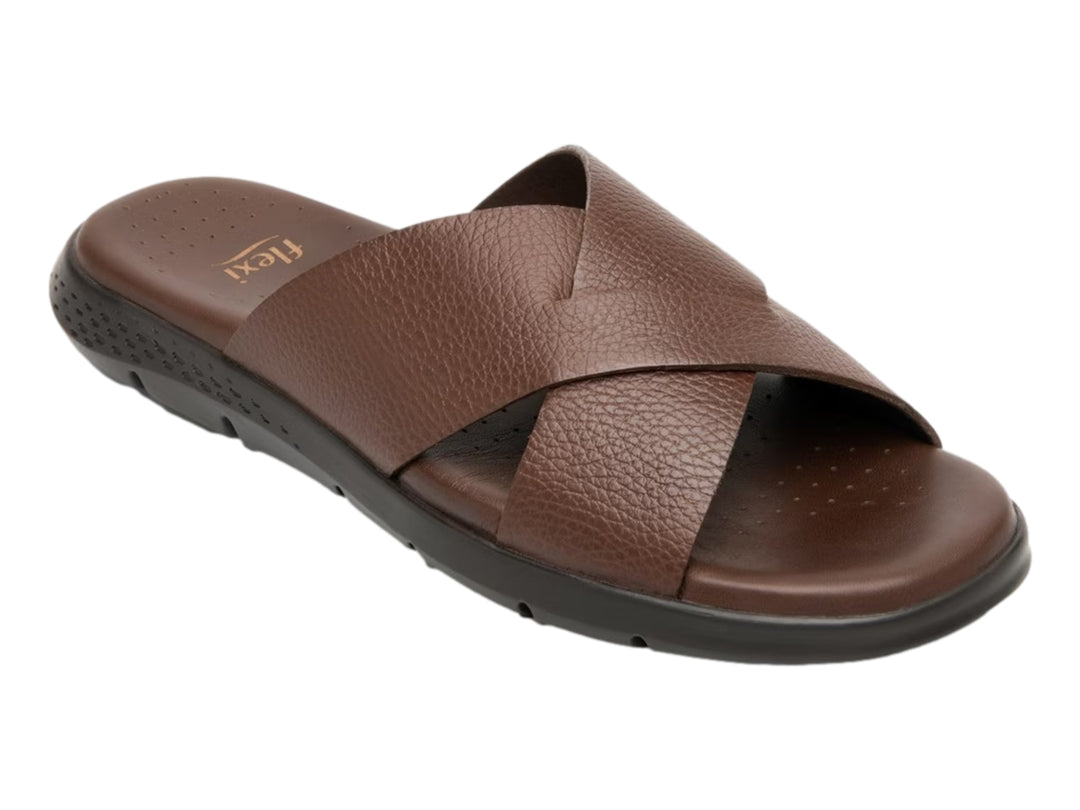 Sandalias Flexi Color Nogal para Hombre