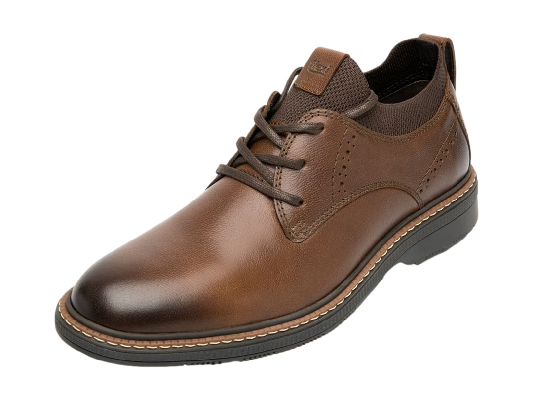 Zapatos Flexi Casuales para Hombre Color Café Tan