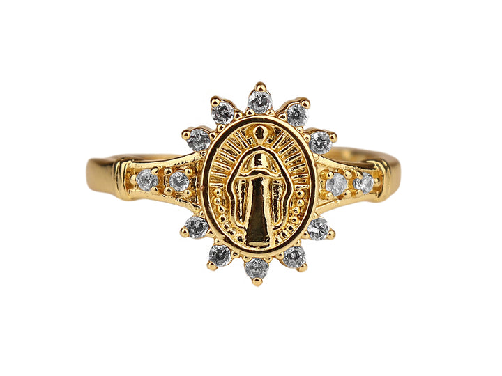 Anillo ROZE Dorado Unisex