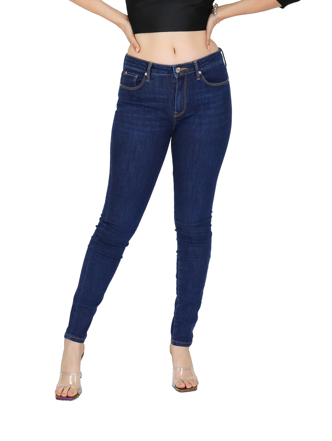 Jeans Tommy Hilfiger Skinny Azul para Mujer