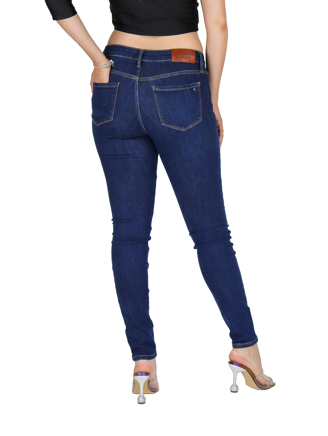 Jeans Tommy Hilfiger Skinny Azul para Mujer