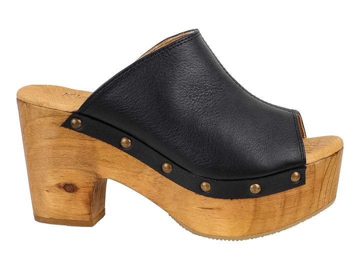Sandalias Klein Mezcala Negro Estilo Hippie