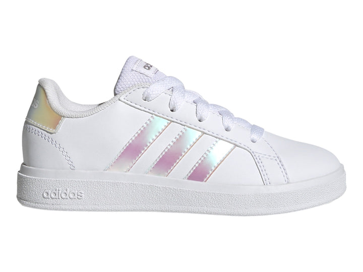 Tenis Adidas Grand Court 2.0 K Blancos para Niña