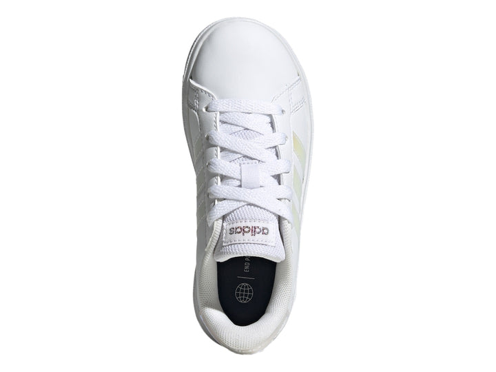 Tenis Adidas Grand Court 2.0 K Blancos para Niña