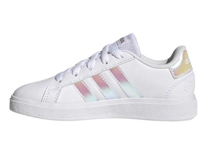 Tenis Adidas Grand Court 2.0 K Blancos para Niña