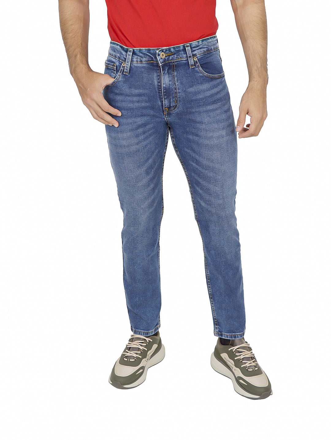 Pantalones Jeans Bratto Slim Stone Medio para Hombre