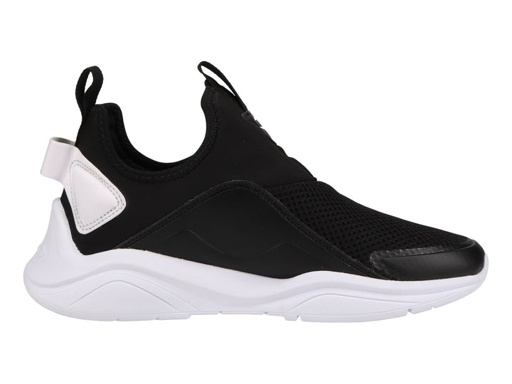Tenis deportivos Champion Legend Neo Lo color negro con suela blanca, estilo slip-on sin agujetas.