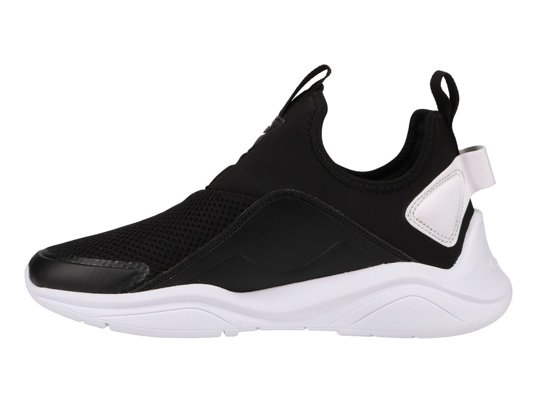 Tenis deportivos Champion Legend Neo Lo color negro con suela blanca, estilo slip-on sin agujetas.