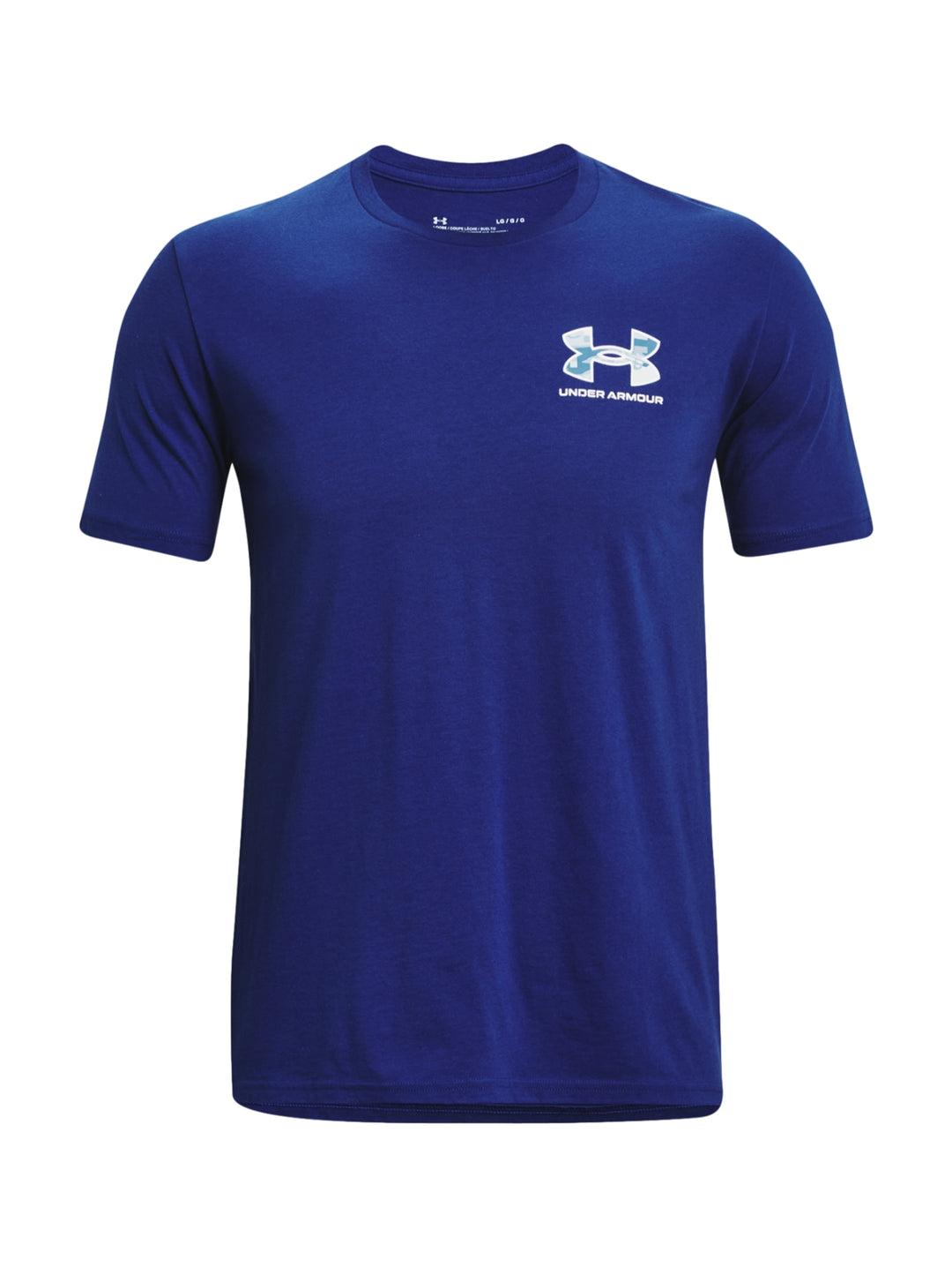 Playera Under Armour ABC Camo Fill Azul para Hombre