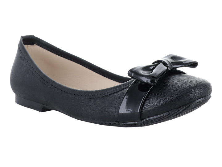 Zapatos Ballerinas Luna Rosa Negro para Mujer