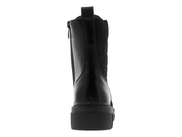 Botines Combat Roze Negro para Mujer