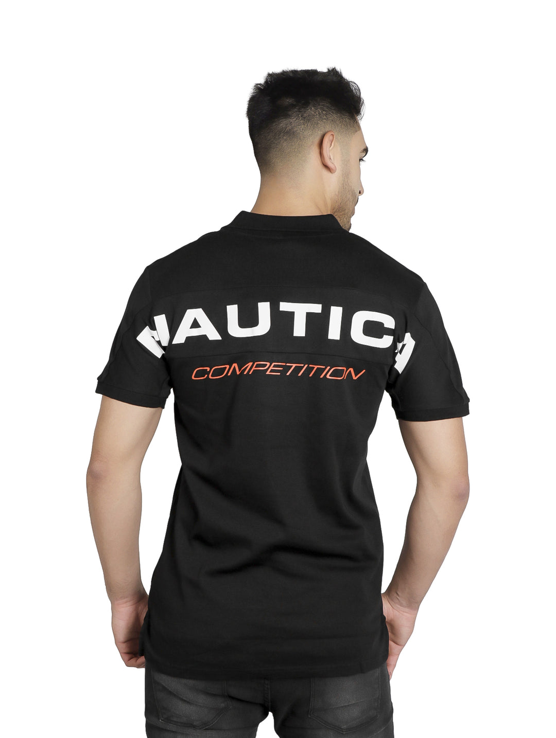 Playera Polo Nautica Negro para Hombre