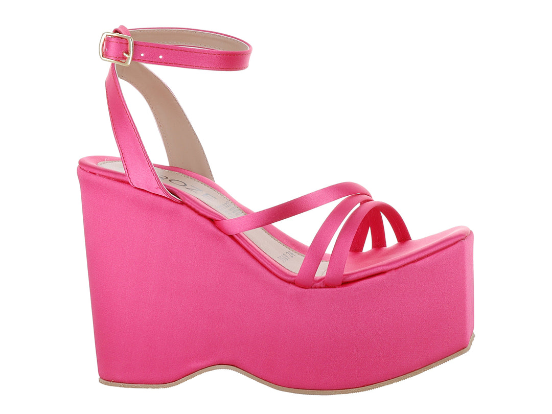 Sandalias de Plataforma Roze Color Pitaya para Mujer