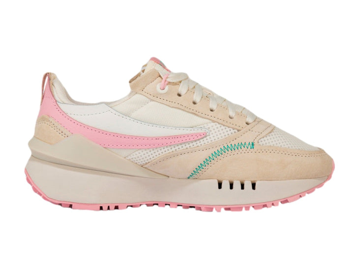 Tenis FILA Renno N-Generation Blanco y Rosa para Mujer