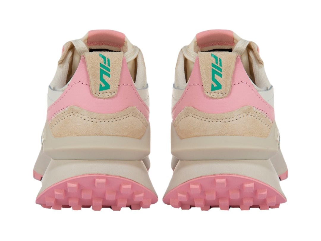 Tenis FILA Renno N-Generation Blanco y Rosa para Mujer