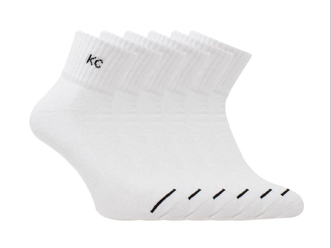 Calcetines Kenneth Cole Blancos Quarter para Hombre