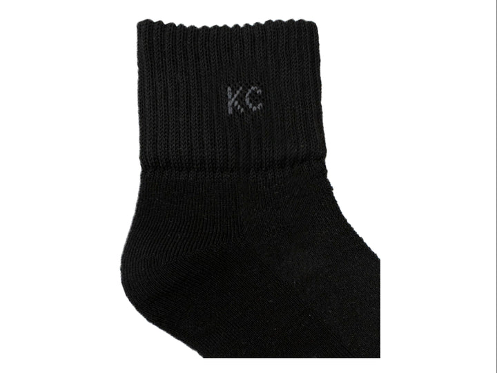 Calcetines Kenneth Cole Negros Quarter Pack de 6 para Hombre