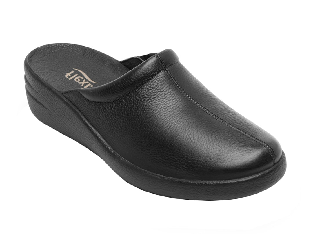 Zuecos Flexi Negro para Mujer