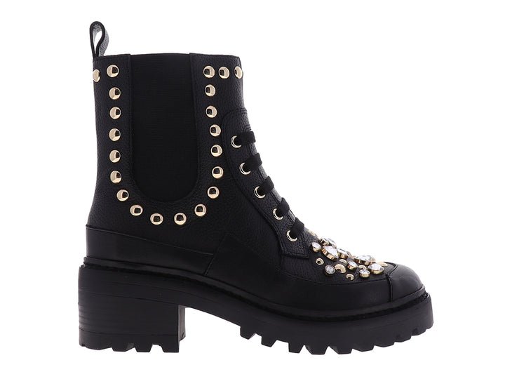 Botines Combat Karl Lagerfeld Negro para Mujer
