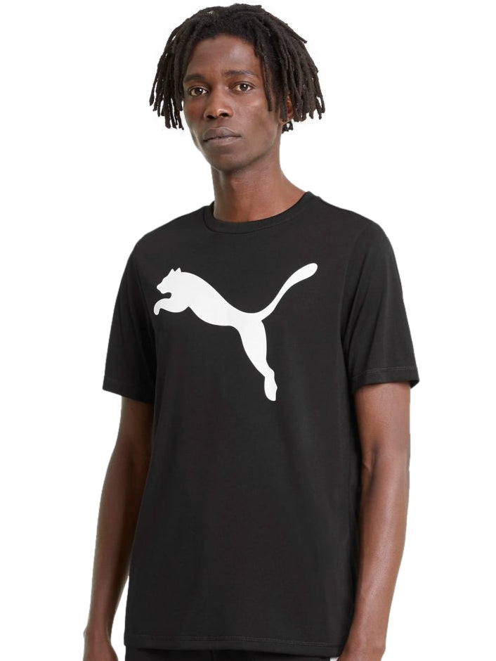 Playera PUMA Active Big Logo Negro para Hombre