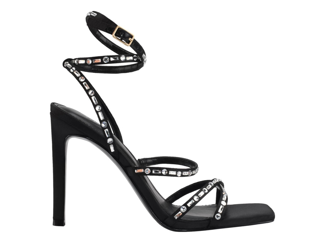 Sandalias de Tacón Guess Negro para Mujer