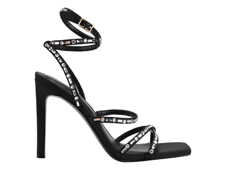 Sandalias de Tacón Guess Negro para Mujer