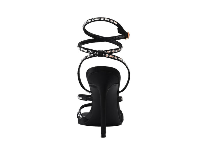 Sandalias de Tacón Guess Negro para Mujer