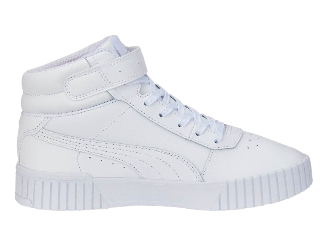 Tenis PUMA Carina 2.0 Mid Blancos para Mujer