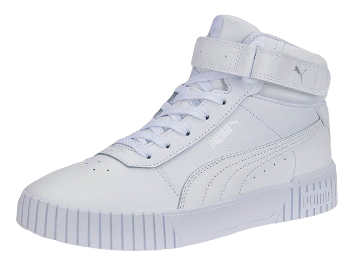 Tenis PUMA Carina 2.0 Mid Blancos para Mujer